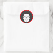 dieser 70er Typ Runder Aufkleber (Tasche)