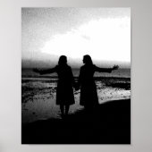 Dieser Abend, der Ozean hörte alles Poster (Vorne)