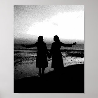 Dieser Abend, der Ozean hörte alles Poster