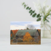 Dieser alte Stall Postkarte (Stehend Vorderseite)