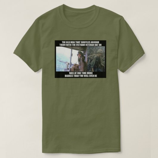 DIESER ALTE VIETNAM-TIERARZT T-Shirt (Design vorne)