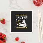 Dieser Anwalt ist immer appellierend Serviette (Beispiel)