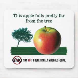 Dieser Apfel fällt hübsch weit von den Baum. KEI Mousepad