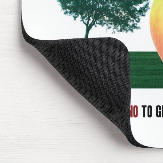 Dieser Apfel fällt hübsch weit von den Baum. KEIN Mousepad (Ecke)
