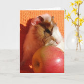 Dieser Apfel ist zu groß für mich Karte (Gelbe Blume)