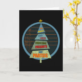 Dieser Atheist mag Weihnachtsgeschenke und Partys Karte (Gelbe Blume)