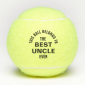 Dieser Ball gehört zum besten Onkel je Custom (Vorderseite)