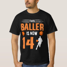 Dieser Baller ist jetzt 14-14. Basketball-Lover-Ge
