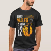 Dieser Baller ist jetzt 42 Jahre alt Basketball 42 T-Shirt (Vorderseite)