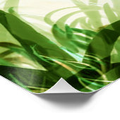 Dieser Bambus sieht... Poster (Ecke)