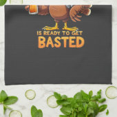 Dieser Barkeeper ist bereit, sich zu blamieren Geschirrtuch (Gefaltet)