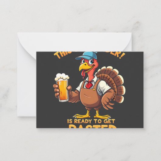 Dieser Barkeeper ist bereit, sich zu blamieren Mitteilungskarte (Vorderseite)