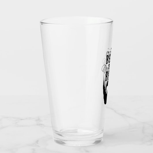 Dieser Bart braucht ein Bier, einen Glascup Glas (Rechts)