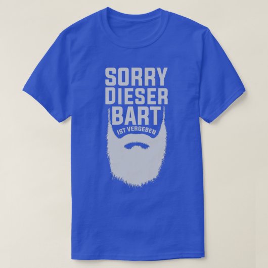 Dieser Bart ist ein lustiger Hipster T-Shirt (Design vorne)