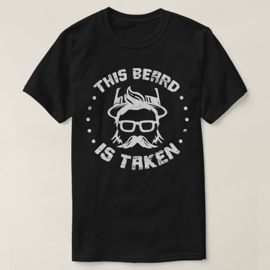 Dieser Bart wird Bart Mustache 1 genommen T-Shirt (Design vorne)