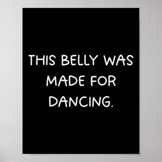 Dieser Bauch wurde zum Tanzen gemacht - Fun Dance  Poster