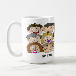 Dieser Becher gehört zu Name hinzufügen Kaffeetasse