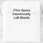 Dieser Bereich wurde absichtlich als 3"-Sticker Ve Quadratischer Aufkleber (Tasche)