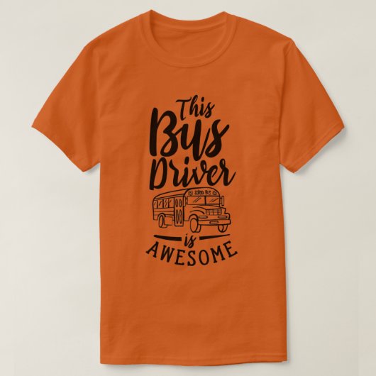 Dieser Busfahrer ist Phantastisch 8 T-Shirt (Design vorne)