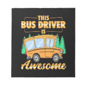 Dieser Busfahrer ist Phantastisch Notizblock (Vorderseite)