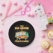 Dieser Busfahrer ist Phantastisch Pappteller (Party)