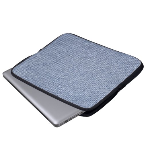 Dieser Denim Look Laptopschutzhülle (Vorne Knopf)