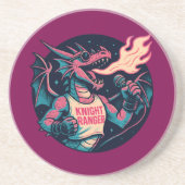 Dieser Drache spaltet Feuer Getränkeuntersetzer