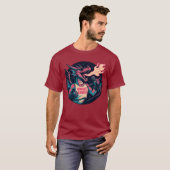 Dieser Drache spaltet Feuer T-Shirt (Vorne ganz)