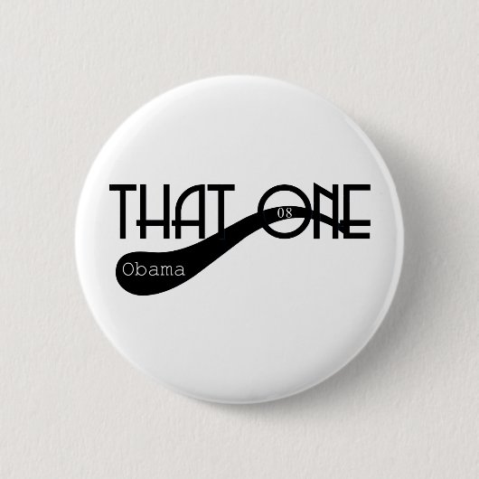 Dieser ein Obama 08 Button (Vorderseite)