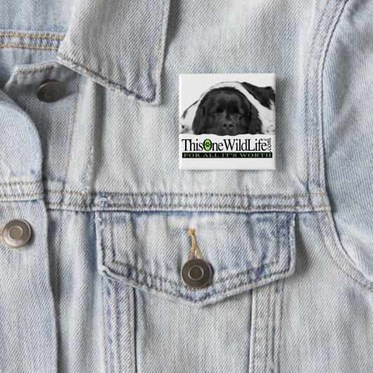 Dieser ein wilde Leben-Knopf Button (Beispiel)