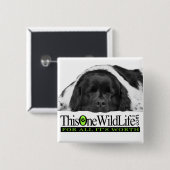 Dieser ein wilde Leben-Knopf Button (Vorne & Hinten)