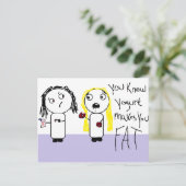 Dieser eine Freund.. Postkarte (Stehend Vorderseite)