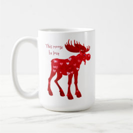 Dieser Elch ist Liebe - 15 oz. Mug Kaffeetasse
