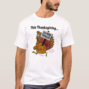 Dieser Erntedank aß mehr Tamales Türkei läuft T-Shirt