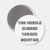 DIESER FAHRZEUGBERG MAGNET (Vorderseite/Rückseite)