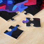 Dieser farbenfrohe Leopard-Look Puzzle (Seite)