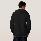Dieser Fisch war so groß Hoodie (Schwarz voll)