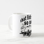 Dieser Fisch war so groß Kaffeetasse (Vorderseite Links)