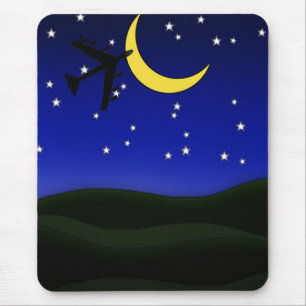 dieser Flug heute Abend Mousepad