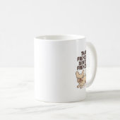 Dieser französische Seitwärtsblick Lustiger franzö Kaffeetasse (VorderseiteRechts)