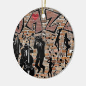 DIESER GANZER JAZZ KERAMIK ORNAMENT (Links)