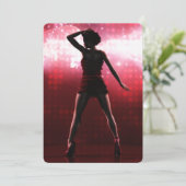 Dieser ganzer Jazz laden ein (kundengerecht) Einladung (Stehend Vorderseite)