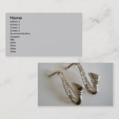 Dieser ganzer Jazz Visitenkarte (Vorne/Hinten)