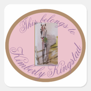 dieser gehört zu einem ovalen Aufkleber