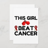 DIESER GIRNWETTBEWERB DANKESKARTE (Vorne/Hinten)