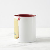 Dieser glückliche Gal hat ein heißes Smokin-Eheman Tasse (Zentrum)