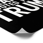 Dieser Grammy stimmte für Trump 2024 für eine Prou Poster (Ecke)