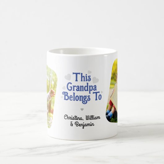 Dieser Großvater gehört zum Foto für Kindernamen Kaffeetasse (Mittel)