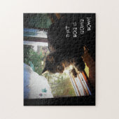 dieser Hund geht runter! Puzzle (Vertikal)