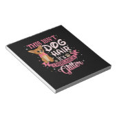 Dieser Hund hat seinen Chihuahua-Glitzer Chico Dog Notizblock (angewinkelt)